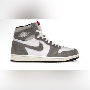 Nike Air Jordan 1 Retro OF High Top Sneakers - Gray and White MEN SIZE 9 DZ5485